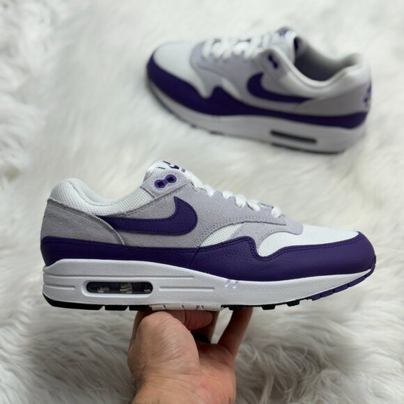 Nike Air Max 1 SC Field Purple Mens DZ4549-101 VNDS Sz 9 - Picture 1 of 7
